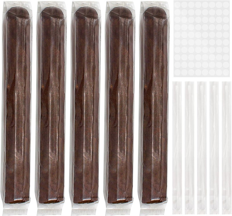OGABEL Cigar Bags Cellophane 50pcs,Cigar Cellophane Humidor Bag For Cigar Ring diameter 52-56, 9.4” x 0.78” Reusable Travel Cigar Storage Bags,Portable Cigar Storage Bags for Storing Packing Cigars - Image 1